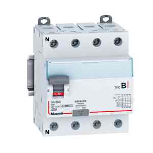 Interruptor Diferencial Bticino Salvavita Tipo B 4P 63A Protección Eléctrica - Product Image 1