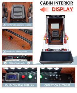 Pas cher <span class=keywords><strong>Mini</strong></span> Nouvelle <span class=keywords><strong>Pelle</strong></span> Payloader Agriculture Moins Cher Epa Euro5 Chine Skidsteer Petit Tracteur <span class=keywords><strong>Grappin</strong></span> Pas Cher - Product Image 4