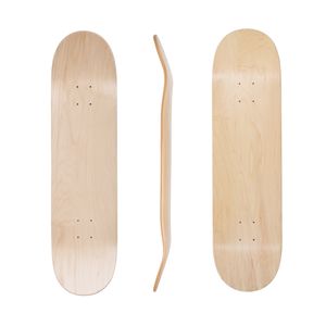 WOODSEN 전문 OEM 맞춤형 로고 휴대용 더블 로커 7겹 캐나다산 메이플 스케이트보드 데크 7.5-8.25 인치 - Product Image 1