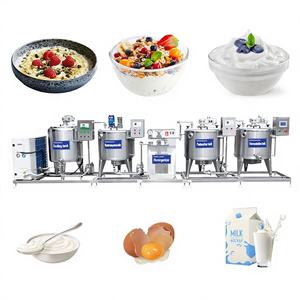 เครื่องแปรรูปนม/เครื่องพาสเจอร์ไรซ์/ถังหมัก/สายการผลิตโยเกิร์ตกรีก ขนาด 300 ลิตร/500 ลิตร ทำจากสแตนเลส 304 พร้อมมอเตอร์ทำความเย็น - Product Image 1