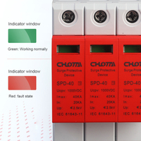 LONG TAI SPD-40 T2 3P DC Surge Protector 20kA-40kA 1000VDC PV Solar CE DIN Rail Mount.