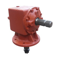 Agricultuarl montée sur tracteur rotatif tondeuse carter de Transmission utilisant slasher PTO boîte de vitesses