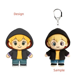 Custom Cute Cartoon Animals Plushies Game <strong>Animated</strong> Characters Custom <strong>Plush</strong> Keychains - Product Image 1