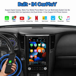 Écran Tesla de 13,6 pouces, système Android 13, GPS intégré, lecteur de navigation stéréo pour voiture pour <span class=keywords><strong>Infiniti</strong></span> FX30/FX35/FX37/FX50 2007-2013 - Product Image 3