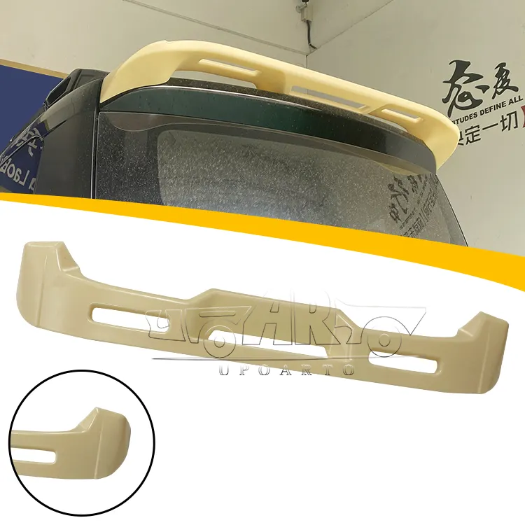 Z-art — pièces de pare-chocs de voiture en plastique Fiber de carbone, becquet de toit, vitre arrière, pour Wuling HongGuang Mini EV GB Version 2022