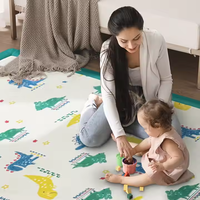 Personnalisable été Cool tissu dessin animé imprimé doux épais mousse à mémoire de forme Tatami tapis tapis Floral usage domestique bébé tapis de jeu