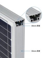 Module solaire photovoltaïque MULOYAL 550W à demi-cellules, contact arrière intégral, sans PID, bifacial, tout noir, 1500V, haute efficacité 26%, 182mm, 1722x1134mm