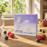 Natuurlijke Anthocyanine Fruitazijn Jia's Gongcu Blauwe Bes Framboos Appelazijn Drink voor Dagelijks Welzijn