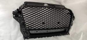 Pièces automobiles de voiture <span class=keywords><strong>A3</strong></span> RS3 8V 2013-2015 gril noir <span class=keywords><strong>calandre</strong></span> cadre noir logo anneaux Chrome Quattr noir cadre inférieur - Product Image 4