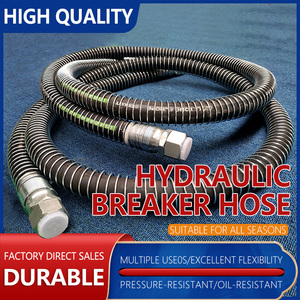 Atacado Escavadeira Hidráulica Mangueira Conexões Hidráulicas Hammer Piping Kits Hidráulica <span class=keywords><strong>Breaker</strong></span> Pipe Line Mangueira para Escavadeira - Product Image 2