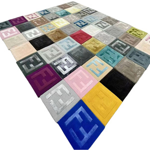 Handgemaakt Tapijt Woonkamer Vloerkleed Groot Formaat Duurzame Productie Aangepaste Patronen Comercial - Product Image 1