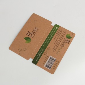 Carte de visite personnalisé<span class=keywords><strong>e</strong></span> en feuille d'or à chaud Nom et logo en relief Carton enduit/Cartes de remerciement kraft - Product Image 4