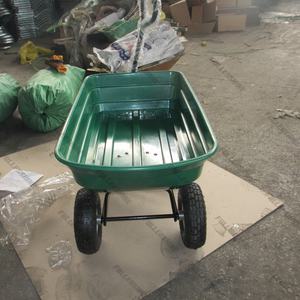 Carrito de basura de plástico de 4 ruedas, carrito de jardín Tc2145 Tc2145 TC2145 - Product Image 6