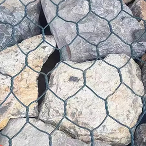 רשת תיל משושה גמישה להגנה על מדרונות, מחסומי אבנים ונגרות ופרויקטים של הנדסה אזרחית, גדר רשת תיל - Product Image 2