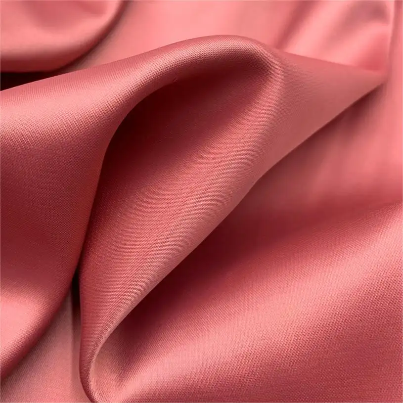 tribute satin fabrics wedding dress evening dress fabric pajama fabrics 100% polyester women's clothing