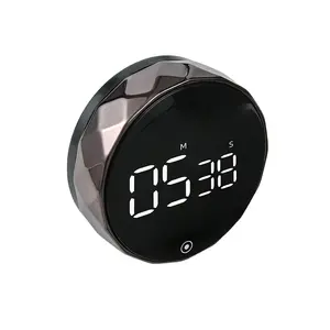 Kitchen alarm clock countdown rotating electronic student model visual time manager children's timer timer