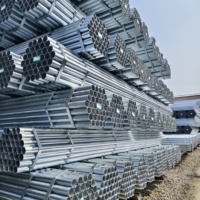 Tuyau en acier galvanisé soudé sur mesure pour câble enterré, conduit électrique EMT, inspection tierce, conteneur mixte autorisé
