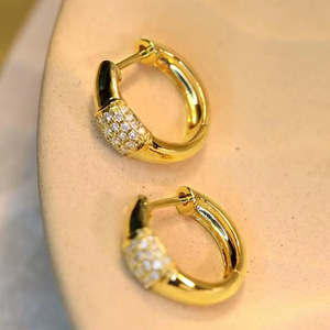 Orecchini Piccoli da Donna Stile Francese per Uso Quotidiano Accessori per Orecchie - Product Image 5