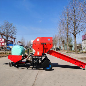 Nouvelle presse à balles rondes automatique de 80 kg avec moteur pour utilisation agricole - Product Image 3