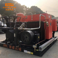 Compresseur d'air cfm 40 bars, nouveau Style 250, vis booster, machine de compresseur d'air combinée