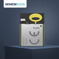 Modul Kombinasi Bluetooth Low Energy 5.2 & UWB MinewSemi MS01SF17 nRF52833+DW3120