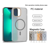 Coques de téléphone magnétiques robustes en PC mat givré antichoc de haute qualité OEM pour iPhone 16E 16 15 14 13 12 Pro Max Plus