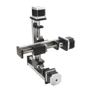 Table de positionnement XYZ Pinsi Cartesian pour bras robotisé, axe Z, <span class=keywords><strong>avec</strong></span> rail linéaire et actionneur à vis à billes et moteur pas à pas - Product Image 3
