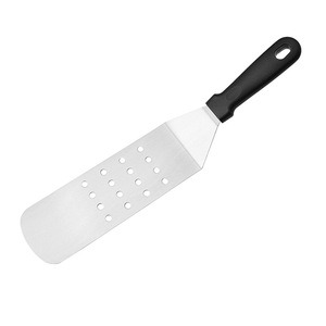 Stainless Steel Frying Spatula With Holes For Grilling And BBQ Cooking Tool Steak Spatula Easily Cleaned - Product Image 4