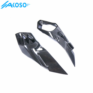 Pièces modifiées pour moto AKOSO, protections de carénage, coque de protection, cadre en fibre de carbone, carénages d'admission d'air pour <span class=keywords><strong>Kawasaki</strong></span> <span class=keywords><strong>H2</strong></span>/H2R 2015+ - Product Image 2