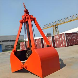 Godet de dragage efficace pour la construction et la pêche, en acier Q345, compatible avec les excavatrices de 1 à 50 tonnes, ouverture de mâchoire de 880 mm, moteur principal - Product Image 4