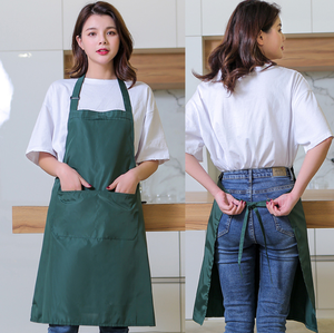 <span class=keywords><strong>Delantal</strong></span> Impermeable para Mujer, <span class=keywords><strong>Delantal</strong></span> de Cocina Personalizado con Logotipo de Limpieza - Product Image 4