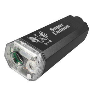 Tracer de plástico ligero Gell Ball Blaster Efectos de fuego simulados Pistola de juguete Batería incorporada Humo brillante Simula - Product Image 1