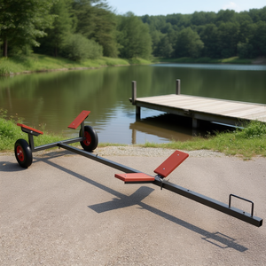 Remolque para embarcaciones de alta resistencia con capacidad de carga de 352.74 lb para transporte de embarcaciones - Product Image 2