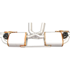 Sistema de escape Catback de acero inoxidable para <span class=keywords><strong>Porsche</strong></span> Cayenne <span class=keywords><strong>Macan</strong></span> 2,0 3,0 3,6 T 4,8 Turbo Valvetronic escape con control remoto - Product Image 3