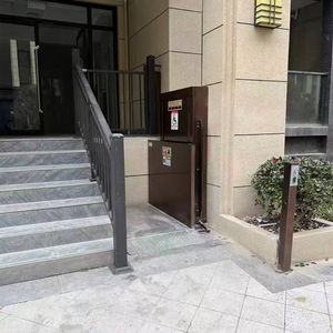 Monte-escalier vertical hydraulique de haute qualité pour fauteuil roulant, intérieur, 2-10 m, pour handicapés - Product Image 3