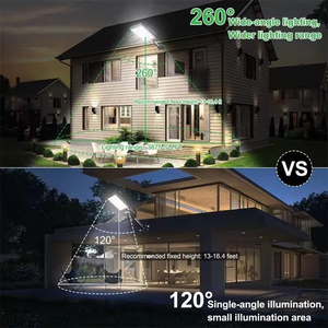 Lámpara Solar para Jardín, Exterior, Impermeable, con Sensor de Movimiento LED, Sistema de Panel Solar, Lámpara de Pared, Lámpara de Camino, Lámpara Exterior, Tira de Luz, Tubo - Product Image 4