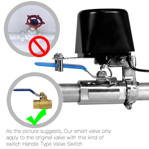 Válvula de agua inteligente Wifi, sistema de automatización del hogar, Control de válvula para Gas o agua, Control por voz, Compatible con Alexa Echo, <span class=keywords><strong>Google</strong></span> <span class=keywords><strong>Hom</strong></span> - Product Image 6