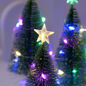Led String Christmas <b>Tree</b> With Pine Needles Tabletop Decoration For Children's Room And Kindergarten Gift - Product Image 3