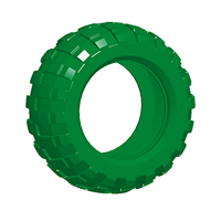 Pièces de blocs de construction en vrac XMORK 54120 Pneus et roues Briques détachées Vente en gros d'usine