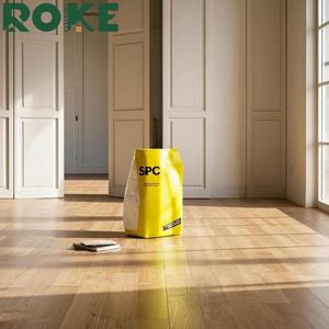 Revêtement de <span class=keywords><strong>sol</strong></span> SPC insonorisant ROKE en gros : Réduit le <span class=keywords><strong>bruit</strong></span>, idéal pour chambre et salon, vinyle rigide antidérapant - Product Image 6