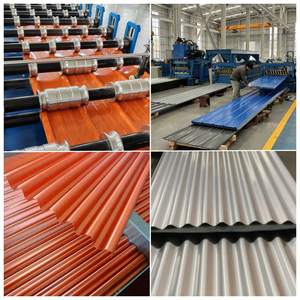 Lamiera per Tetti Ondulata di Grado Costiero, in Acciaio Zincato Preverniciato, per Taglio/Saldatura/Piegatura per Edifici PEB - Product Image 6