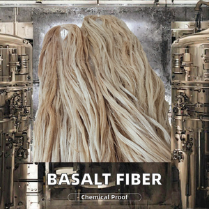 Weißes Ananas- und Basaltfasergarn, gebleicht für Spinnerei und Seilherstellung, 17µm Feinheit, 12MM Länge, Chemikalienbeständig - Product Image 2
