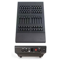 Console de contrôle d'éclairage DMX sur PC avec Fader Wing pour éclairage de scène à têtes mobiles