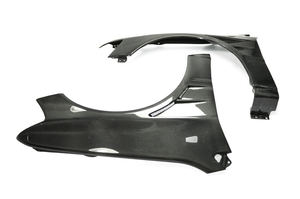 De fibra de carbono piezas del coche para la evolución 8 9 frente más amplio doble ventilado guardabarros - Product Image 6