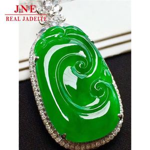 <span class=keywords><strong>Pendentif</strong></span> en jade <span class=keywords><strong>émeraude</strong></span> incrusté d'or 18 carats naturel Myanmar A Type de glace pleine couleur vert vif <span class=keywords><strong>pendentif</strong></span> bouddha Ruyi Type <span class=keywords><strong>véritable</strong></span> - Product Image 2
