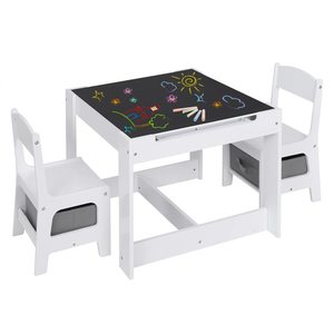 Kid Wood Table and Chair Set <strong>Children</strong> Table and Chair Set Kid Study <strong>Desk</strong> Kid Study Table - Product Image 2