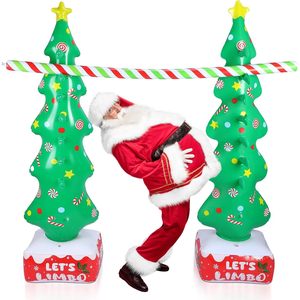 Barre de saut gonflable licorne avec hauteur réglable pour la décoration de fête d'anniversaire des enfants, en vinyle, facile à assembler - Product Image 3