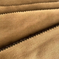 Tissu en daim Sherpa doux 100% polyester de haute qualité pour vêtements Matériau confortable pour gilets