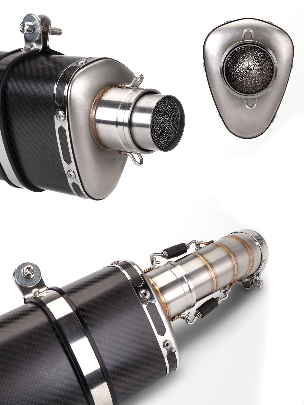 ZX-25R Motorcycle Exhaust - R3 Exhaust Muffler for Upgrade
