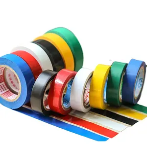 Pvc tape electrical insulation bopp electrical adhesive tape jumbo rolls high voltage pvc tape for electrical in